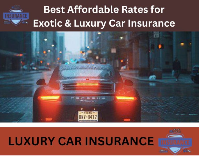 Luxury Car Insurance